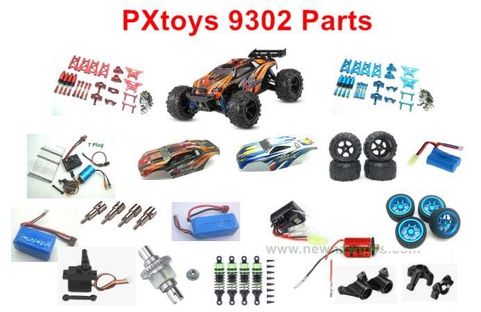 Speed pioneer rc store car parts